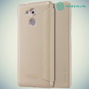 Nillkin ультра тонкий чехол книжка для Huawei Honor 6C - Sparkle Case Золотой