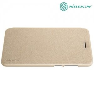 Nillkin ультра тонкий чехол книжка для Huawei Honor 9 - Sparkle Case Золотой