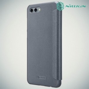 Nillkin ультра тонкий чехол книжка для Huawei nova 2s - Sparkle Case Серый