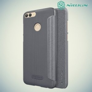 Nillkin ультра тонкий чехол книжка для Huawei P Smart - Sparkle Case Серый