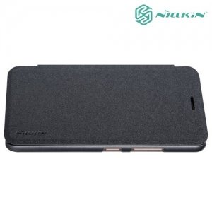 Nillkin ультра тонкий чехол книжка для Lenovo K6 Power - Sparkle Case Серый