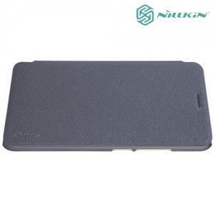 Nillkin ультра тонкий чехол книжка для Meizu M5c - Sparkle Case Серый