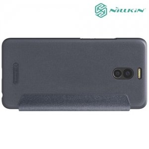Nillkin ультра тонкий чехол книжка для Meizu M6 Note - Sparkle Case Серый