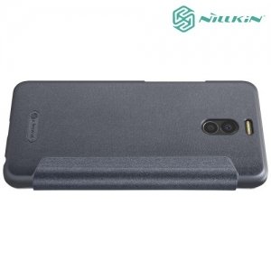 Nillkin ультра тонкий чехол книжка для Meizu M6 Note - Sparkle Case Серый