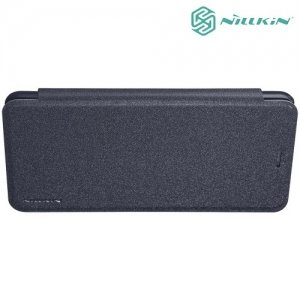 Nillkin ультра тонкий чехол книжка для Meizu Pro 6 Plus - Sparkle Case Серый