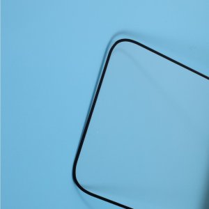 Олеофобное Закаленное Защитное Стекло для iPhone 12 Pro Max черное