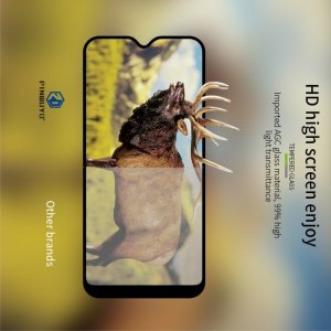 Олеофобное Закаленное Защитное Стекло для Samsung Galaxy A01 черное