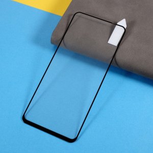 Олеофобное Закаленное Защитное Стекло для Xiaomi Redmi Note 10 черное