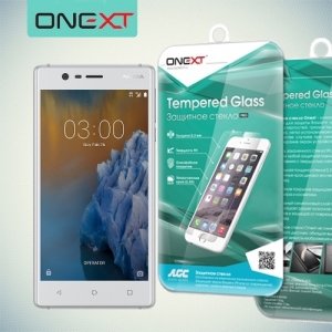 OneXT Закаленное защитное стекло для Nokia 3