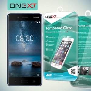 OneXT Закаленное защитное стекло для Nokia 8