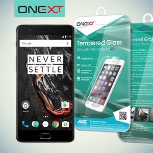 OneXT Закаленное защитное стекло для OnePlus 3 / 3T