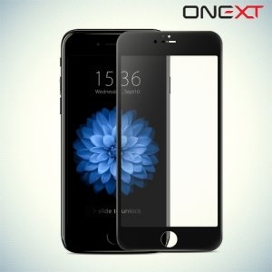 OneXT Закругленное защитное 3D стекло для iPhone 6/6s на весь экран - Черный