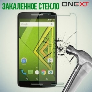 OneXT Закаленное защитное стекло для Motorola Moto X Play