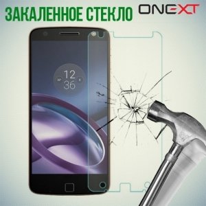 OneXT Закаленное защитное стекло для Motorola Moto Z