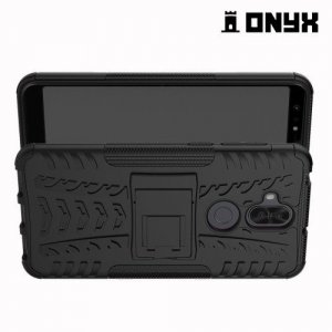 ONYX Противоударный бронированный чехол для Asus Zenfone 5 Lite ZC600KL - Черный
