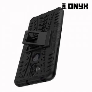 ONYX Противоударный бронированный чехол для Asus Zenfone 5 Lite ZC600KL - Черный