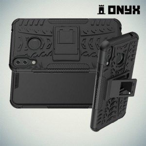 ONYX Противоударный бронированный чехол для Asus Zenfone Max M2 ZB633KL - Черный