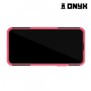 ONYX Противоударный бронированный чехол для Huawei Honor 20 Pro - Розовый