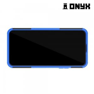 ONYX Противоударный бронированный чехол для Huawei Honor 20 Pro - Синий