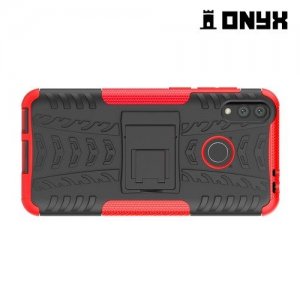 ONYX Противоударный бронированный чехол для Huawei Honor 8C - Красный