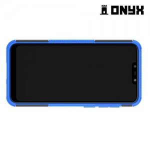 ONYX Противоударный бронированный чехол для Huawei Honor 8C - Синий