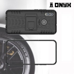 ONYX Противоударный бронированный чехол для Huawei P Smart 2019 - Черный