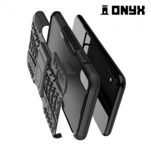 ONYX Противоударный бронированный чехол для iPhone XS Max - Черный