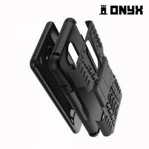 ONYX Противоударный бронированный чехол для LG G7 ThinQ - Черный