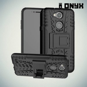 ONYX Противоударный бронированный чехол для LG X Power 3 - Черный