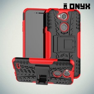 ONYX Противоударный бронированный чехол для LG X Power 3 - Красный