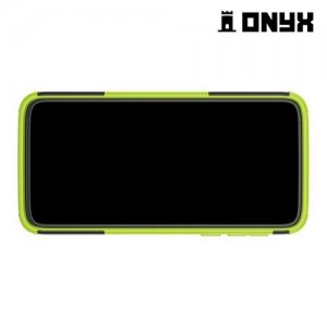 ONYX Противоударный бронированный чехол для Motorola Moto G7 Power - Зеленый