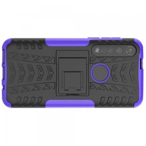 ONYX Противоударный бронированный чехол для Motorola Moto G8 Plus - Фиолетовый