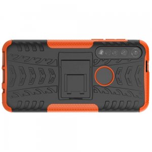 ONYX Противоударный бронированный чехол для Motorola Moto G8 Plus - Оранжевый