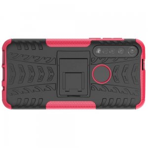 ONYX Противоударный бронированный чехол для Motorola Moto G8 Plus - Светло-Розовый