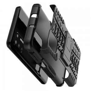 ONYX Противоударный бронированный чехол для Motorola Moto G9 Plus - Черный