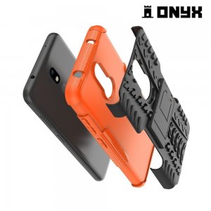 ONYX Противоударный бронированный чехол для Nokia 3.2 - Оранжевый