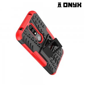 ONYX Противоударный бронированный чехол для Nokia 4.2 - Красный