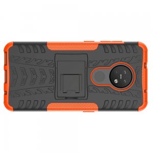 ONYX Противоударный бронированный чехол для Nokia 6.2 / Nokia 7.2 - Оранжевый