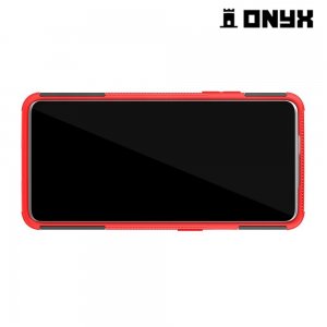 ONYX Противоударный бронированный чехол для OnePlus 7 - Красный