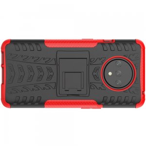 ONYX Противоударный бронированный чехол для OnePlus 7T - Красный