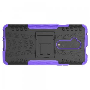 ONYX Противоударный бронированный чехол для OnePlus 7T Pro - Фиолетовый