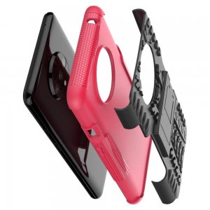 ONYX Противоударный бронированный чехол для OnePlus 7T - Светло-Розовый
