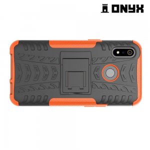 ONYX Противоударный бронированный чехол для Oppo Realme 3 - Оранжевый