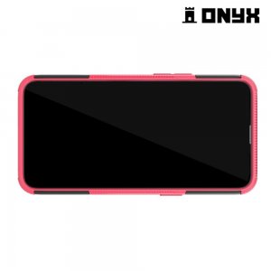 ONYX Противоударный бронированный чехол для Oppo Realme 3 - Розовый