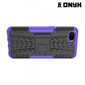 ONYX Противоударный бронированный чехол для OPPO Realme C2 - Фиолетовый