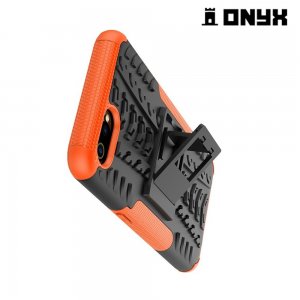 ONYX Противоударный бронированный чехол для OPPO Realme C2 - Оранжевый