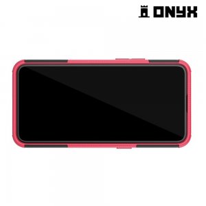 ONYX Противоударный бронированный чехол для OPPO Realme C2 - Розовый