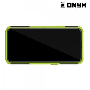 ONYX Противоударный бронированный чехол для OPPO Realme C2 - Зеленый