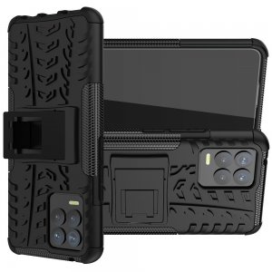 ONYX Противоударный бронированный чехол для Realme 8 / 8 Pro - Черный