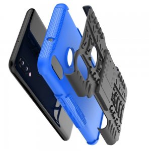 ONYX Противоударный бронированный чехол для Samsung Galaxy A10s - Синий